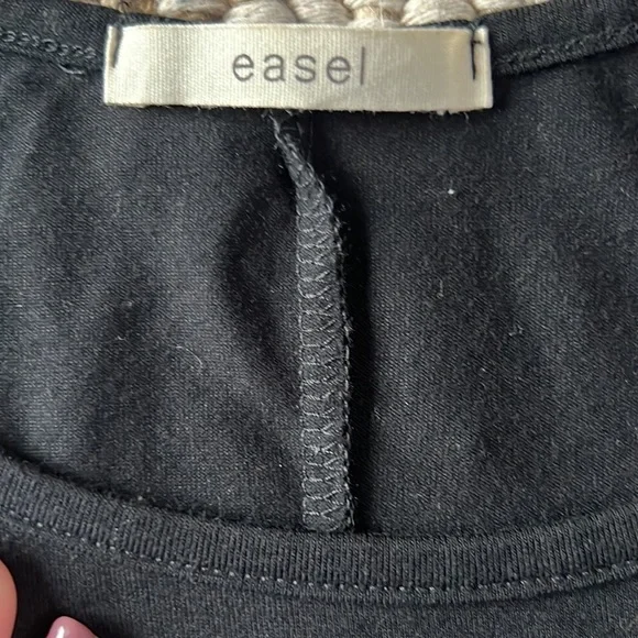 Black Ruffled Tunic - Picture 2 of 2